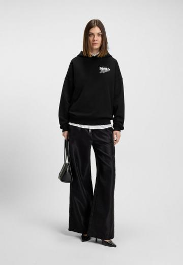 Пуловер с капюшоном