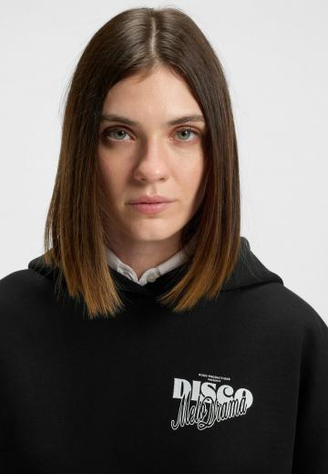 Пуловер с капюшоном