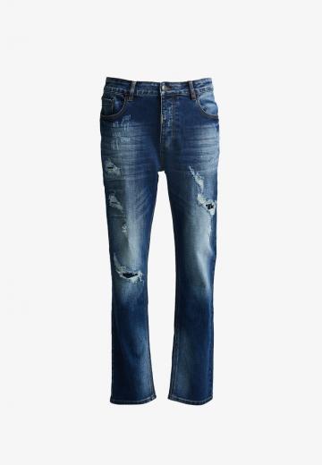 Прямые джинсы