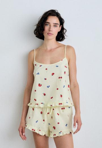 Топ на бретельках