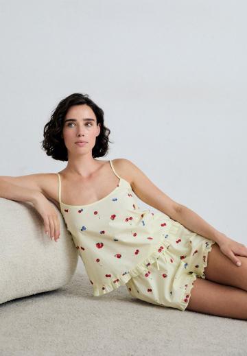 Топ на бретельках