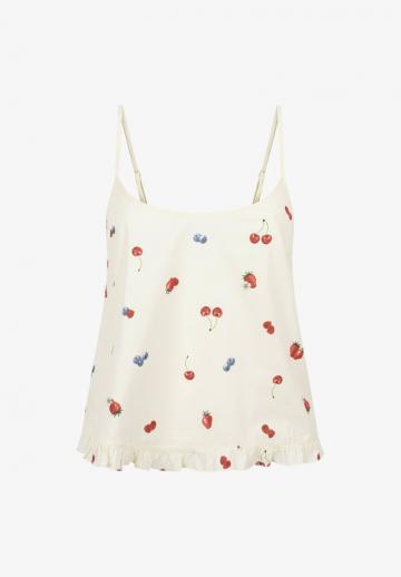 Топ на бретельках