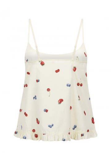 Топ на бретельках