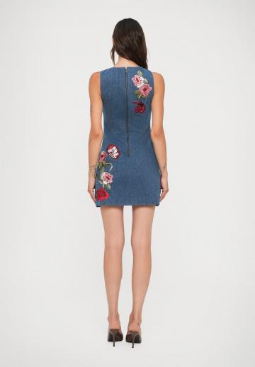 Джинсовое платье