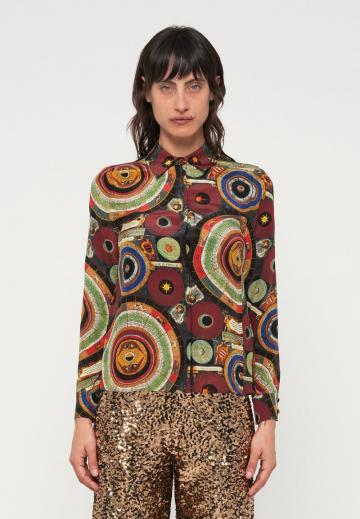 Шелковая блузка