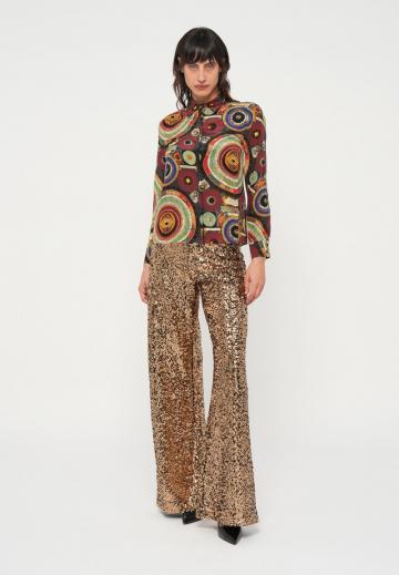 Шелковая блузка