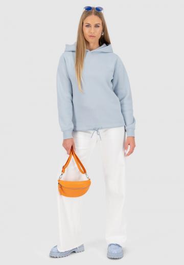 Пуловер с капюшоном