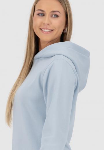 Пуловер с капюшоном