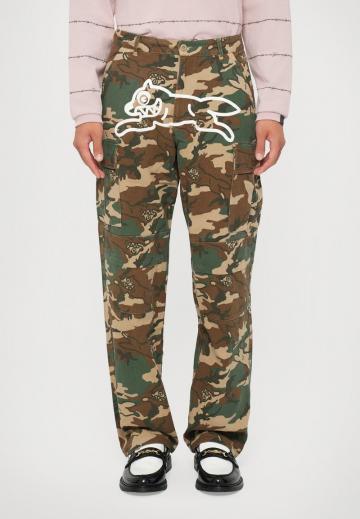 Брюки с накладными карманами