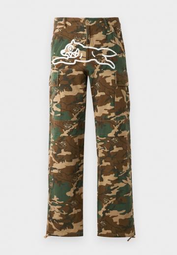 Брюки с накладными карманами