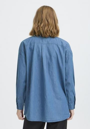 Джинсовая блузка