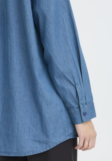 Джинсовая блузка