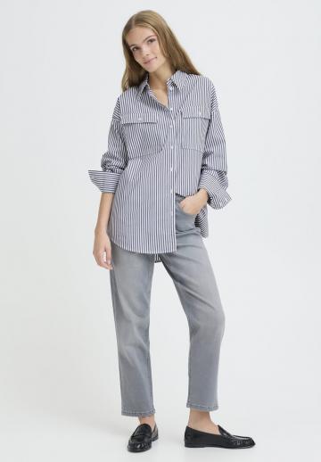 Длинная блузка