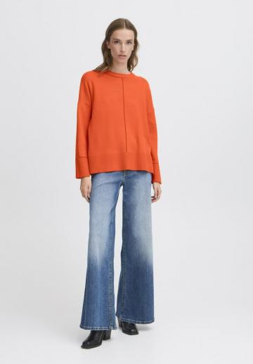 Длинный пуловер