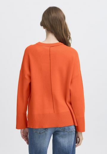 Длинный пуловер