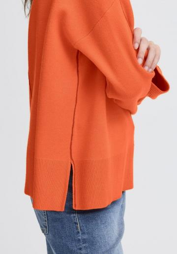 Длинный пуловер