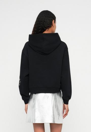 Пуловер с капюшоном