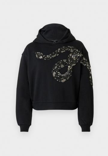 Пуловер с капюшоном