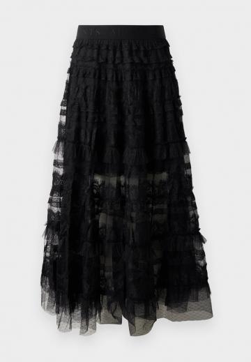 Юбка с воланами