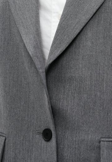 Длинный блейзер