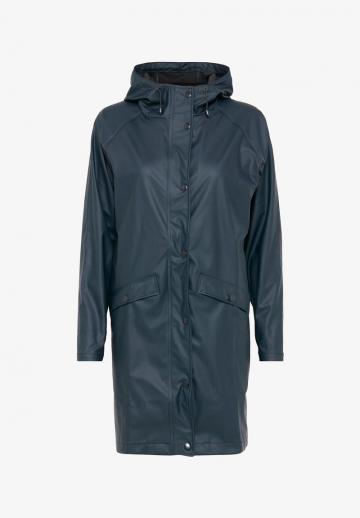 Пальто из искусственной кожи