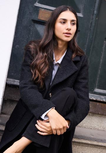 Шерстяное пальто