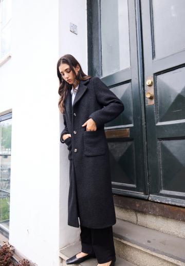 Шерстяное пальто