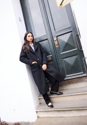 Шерстяное пальто