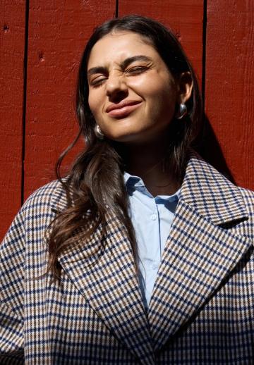 Шерстяное пальто