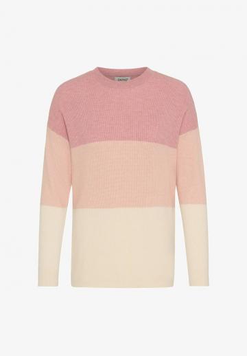 Пуловер в полоску