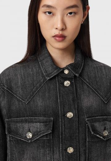 Джинсовая блузка