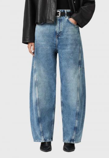 Прямые джинсы