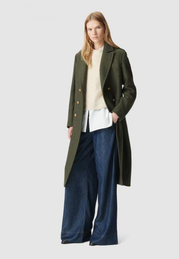 Шерстяное пальто