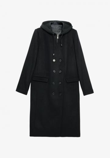 Шерстяное пальто