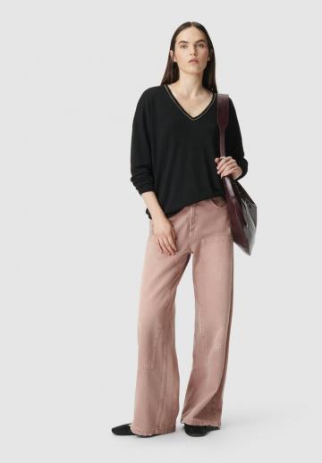 Длинный пуловер