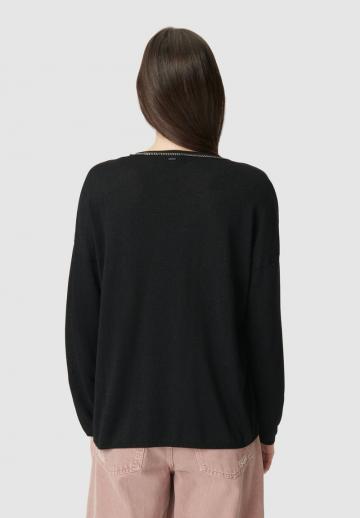 Длинный пуловер