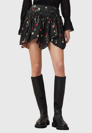 Юбка с воланами