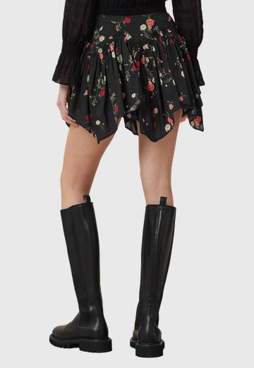 Юбка с воланами