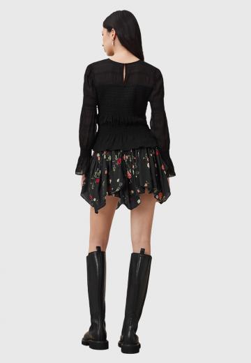 Юбка с воланами