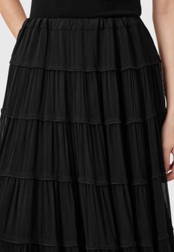 Юбка с воланами