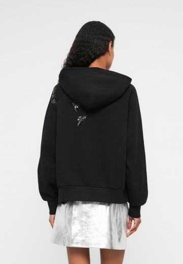 Пуловер с капюшоном