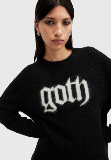 Длинный пуловер