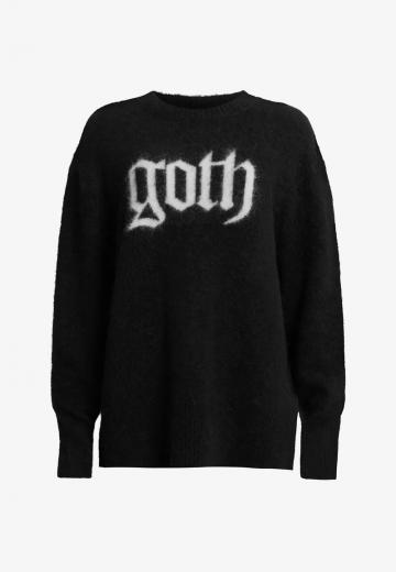 Длинный пуловер