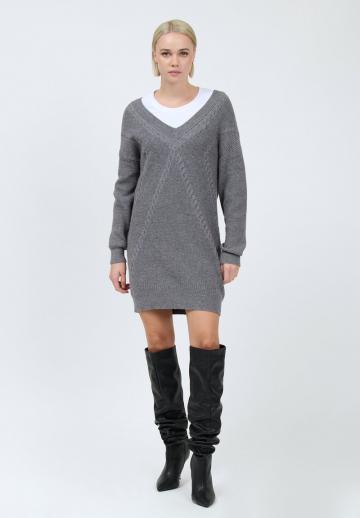 Длинный пуловер