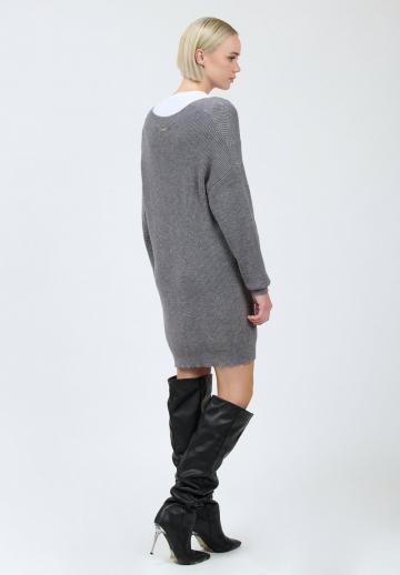 Длинный пуловер