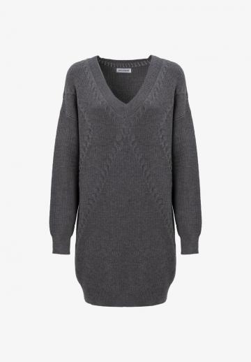 Длинный пуловер