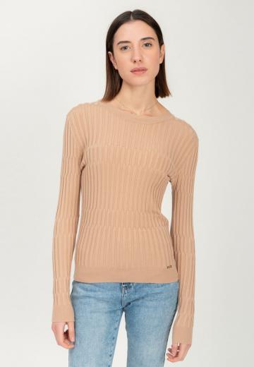 Длинный пуловер