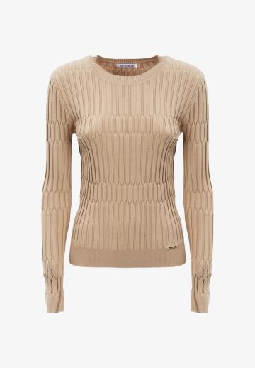 Длинный пуловер