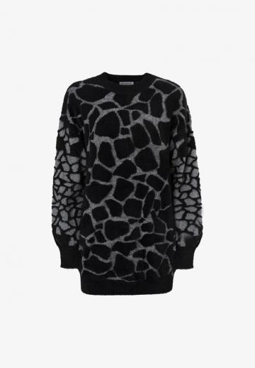 Длинный пуловер