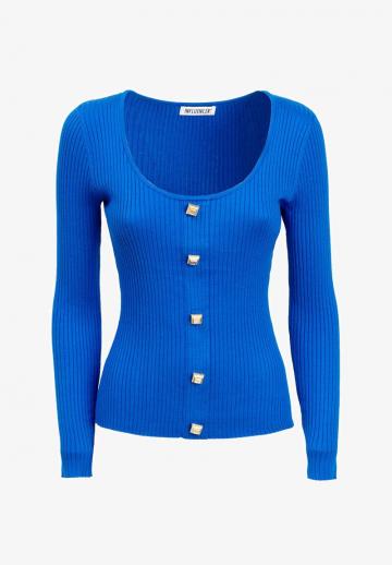 Пуловер с рукавом три четверти